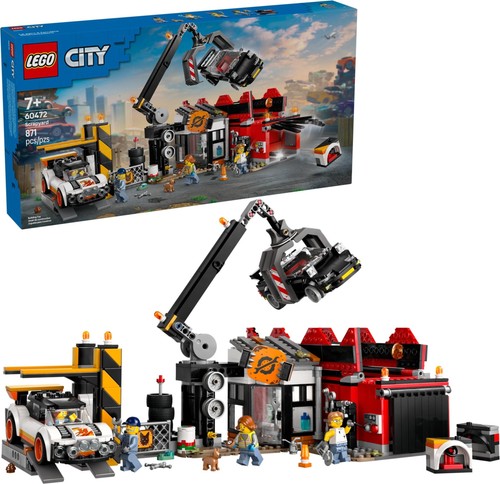 Lego city 60472 car - lego, scrapyard
