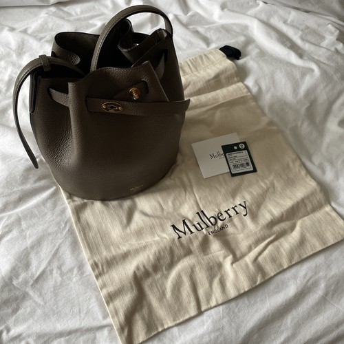 Mulberry abbey leather bucket - mulberry,