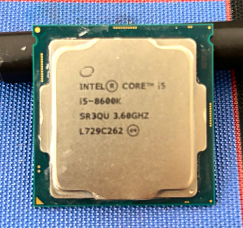 Intel core 8600k - core, i5-8600k