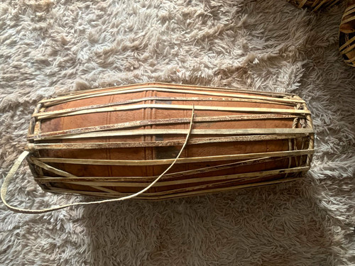 Wooden analogue dholak drum - dholak,