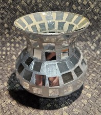 Mirror mosaic and - mirror, vase