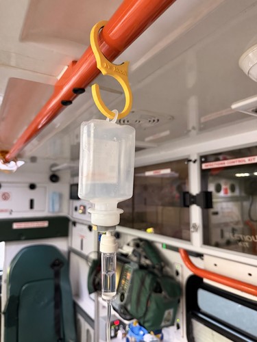 Paramedic hook rail iv - rail, –