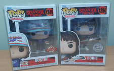 Funko Pop Television Stranger Things Dustin #1249 & Eddie #1250