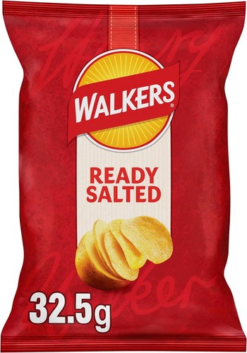 Walkers ready salted crisps - crisps, 32
