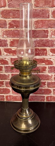 Vintage brass based - vintage, 21.5”