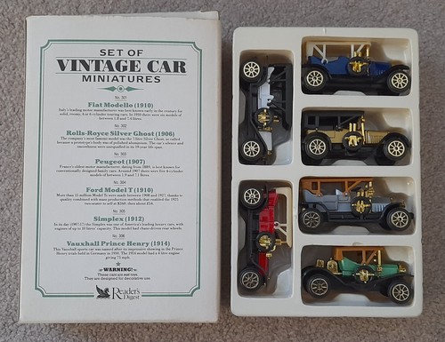 Set vintage car - of, 6
