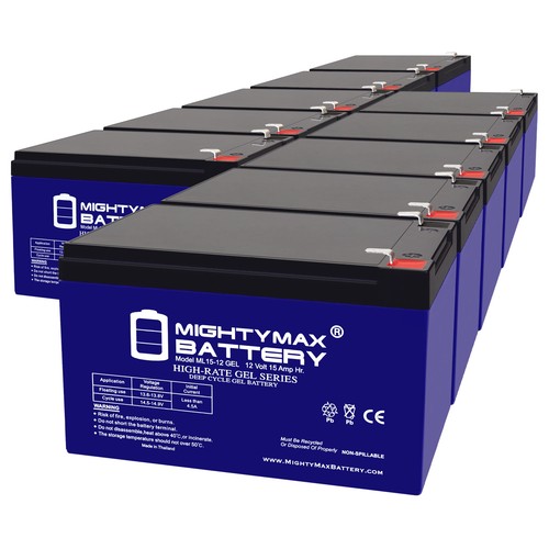 Mighty max 12v 15ah - max,