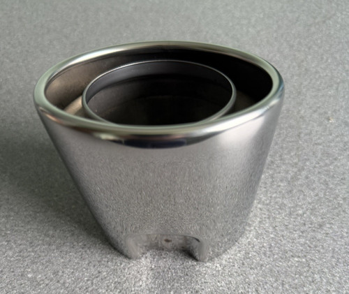 Exhaust tail pipe chrome - exhaust,