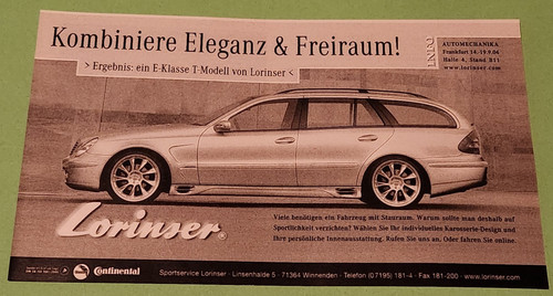 Lorinser sport service - lorinser, /