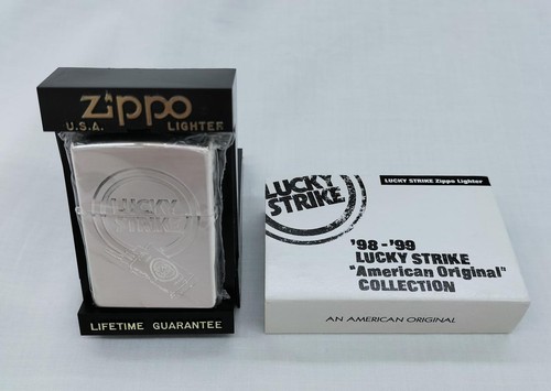 Zippo lucky strike oil lighter - zippo,