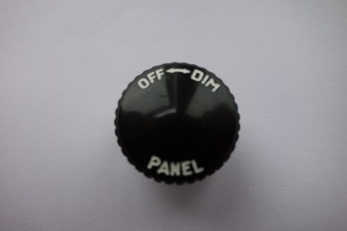 Jaguar xk120 xk140 panel - xk140, knob