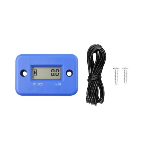 Hour meter blue - hour,
