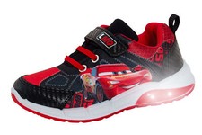 Disney Cars Light Up Trainers Boys Lightning McQueen Flashing Skate Sports Shoes