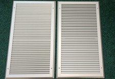 NON VISION LOUVRE DOOR VENTS X2