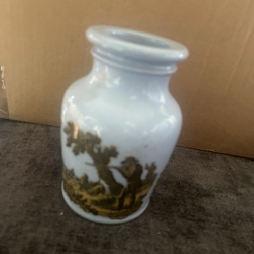 Prattware paste pot - prattware,