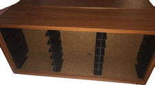Wood Cd Cabinet 18 Slots
