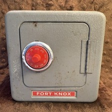 Vintage FORT KNOX  Pressed Tin
