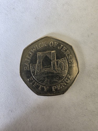 Jersey 1998 50p - , pence
