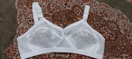 Vintage cross heart white - vintage,