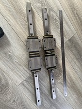 2x NSK LS30 Linear Rails 600mm With Double Carriages