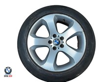 BMW X5 E53 Front Silver Wheel Alloy & Tyre 9J ET:48 255/50R19 6761931