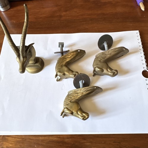 Vintage original brass art - vintage,