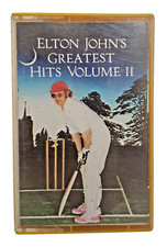 Elton John's Greatest Hits Vol.II Audio Cassette Tape DJH40520  DJM Records 1975