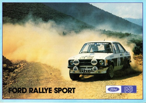 Ford escort mk2 1977 1978 - rs,