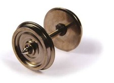 Brass turned coach disc wheels