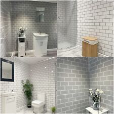 Metro Tile Effect Bathroom