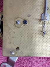  HAC Cross arrows striking clock movement for spares or repair. 