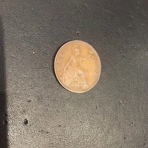 1933 george half penny - 1933,
