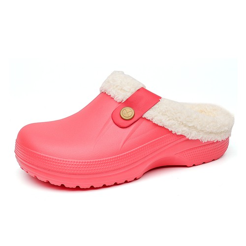 Winter fur slippers - winter,