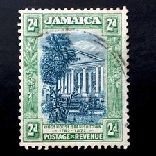 Jamaica 1921 stamp kings - jamaica,