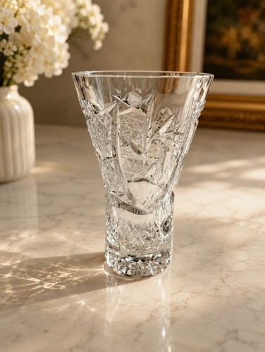 Lenox crystal star vase - lenox,