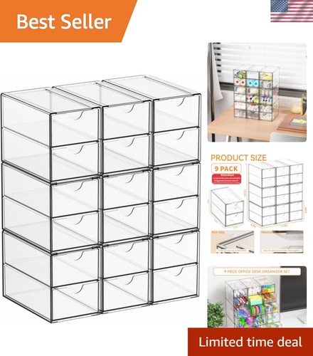 Pack small acrylic drawers - acrylic,