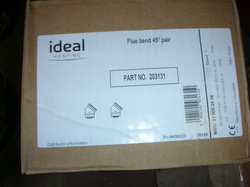 Ideal heating flue bend - ideal,