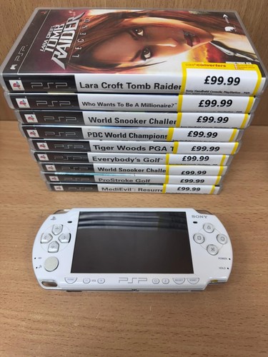 Sony psp white - sony, in
