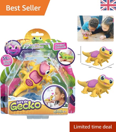Animagic let gecko yellow - go,