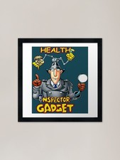 Health Inspector Gadget Framed