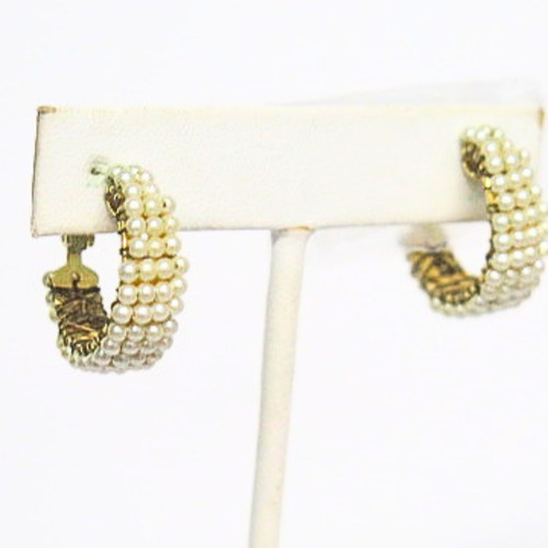 Vintage estate faux - vintage, gold