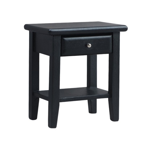 Small black dresser - black,