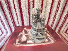 Vintage Myth And Magic Tudor Mint The Castle Of Souls Pewter And Crystal Figure