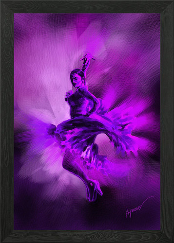 Tango framed wall art poster - framed,