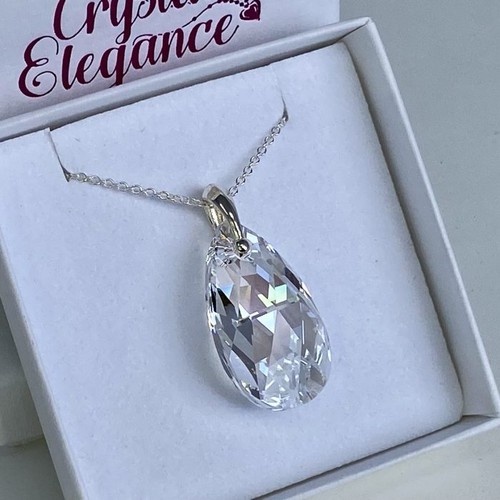 925 silver large 28mm necklace - large,
