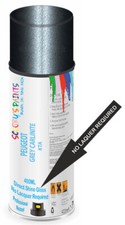Direct Shine Spray Aerosol Paint Peugeot 107 Urban Move 4 Grey Carlinite Kta