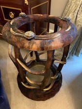 AMAZING Scottish Fur & simulated Horn oversized umbrella stick stand 