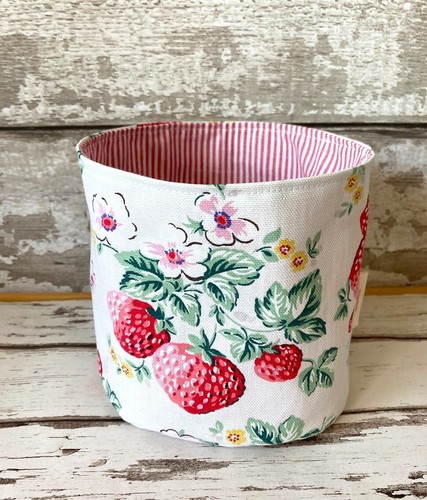Handmade fabric basket bread - fabric,