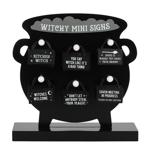 Witchy hanging mini - witchy, signs