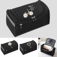 Ladies Wash Bag Toiletry handbag Hanging Travel Case Cosmetic Make Up Pouch Kit